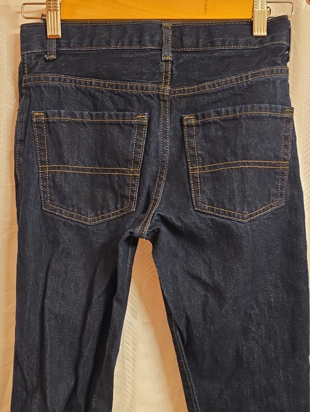 The Children's Place Jeans Boy's Size 12 Dark Blue Straight Leg Jeans